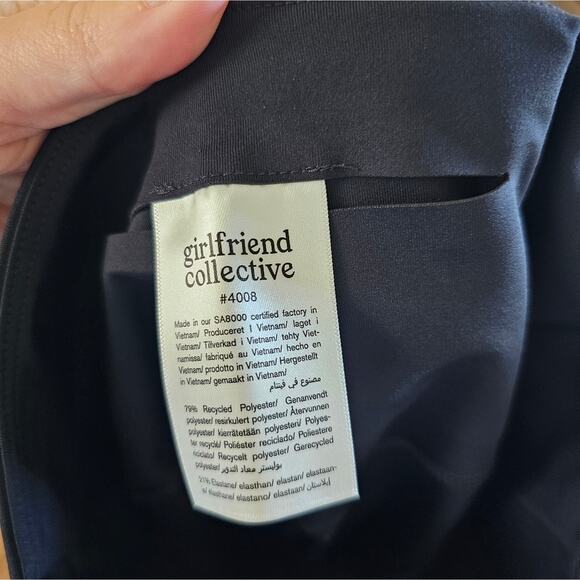 NWT Girlfriend Collective Black High Rise Legging - Picture 6 of 7